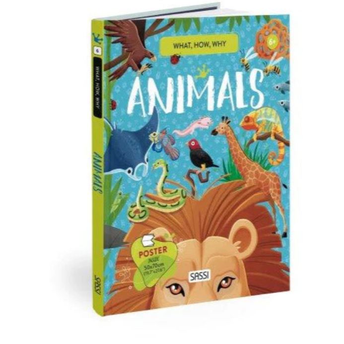 a children's book with animals on it