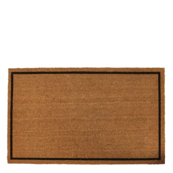 Plet Coir Doormat with Vinyl Backing - Small