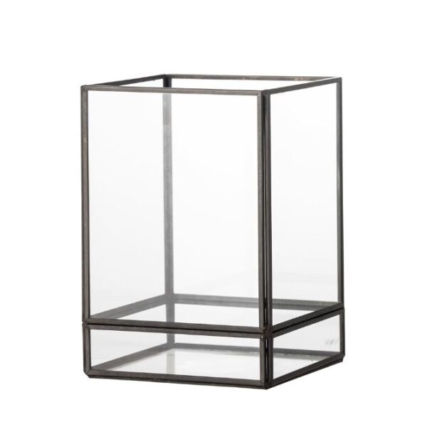 Filula Votive - Black / Glass