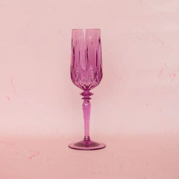 Champagne Flute Set of 4 - Sweet Lilac