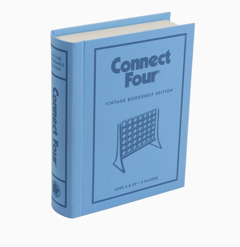 Connect 4 Vintage Bookshelf Edition