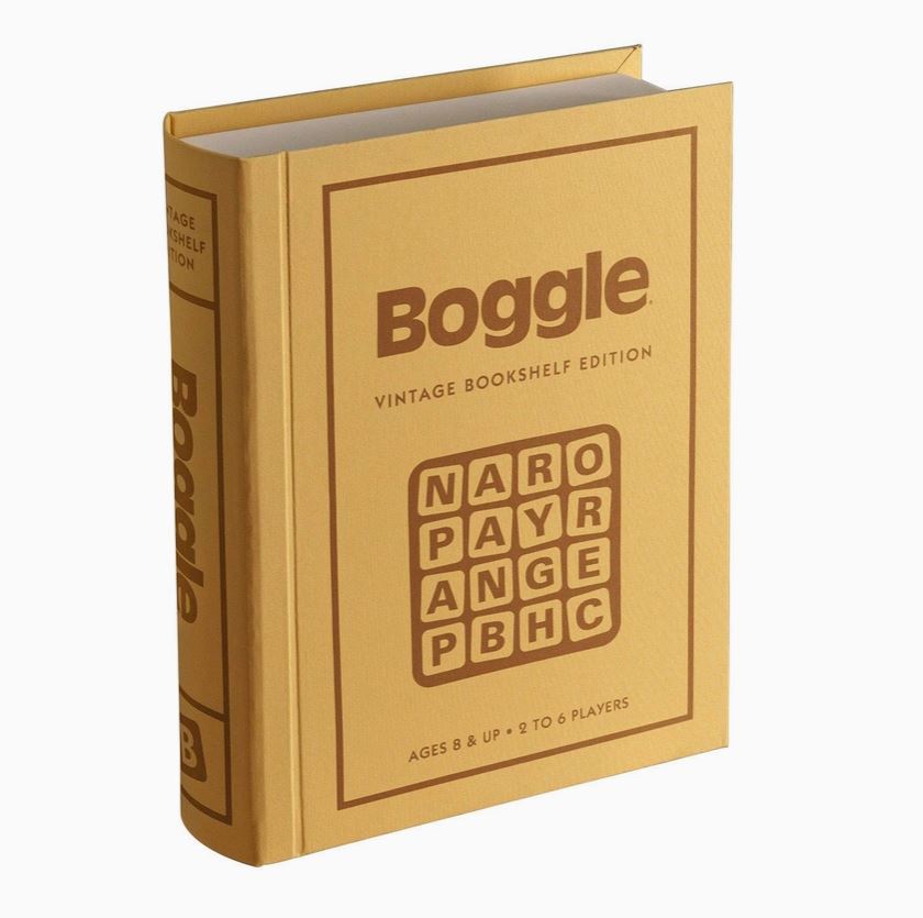Boggle Vintage Bookshelf Edition