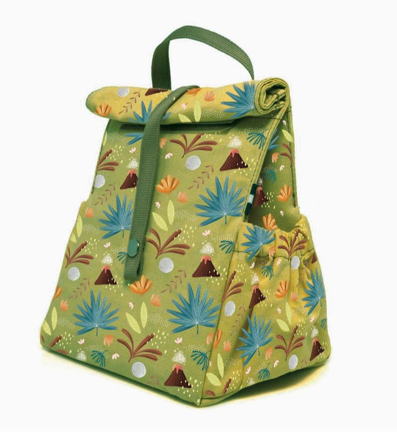 Eco Insulated Lunchbag - Cracky the Dinosaur