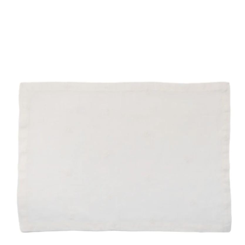 Mason Bee Linen Placemat Milk