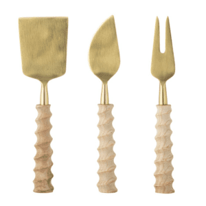 Noci Cheese Utensils - Gold (Stainless Steel)