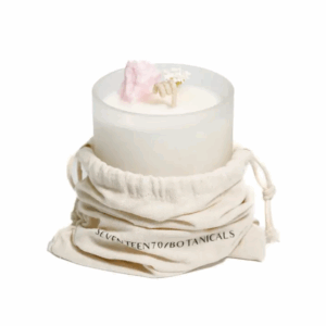 Flower Child Candle - Pink Aragonite