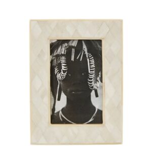Almasi Photo Frame 4 x 6 - Natural Bone