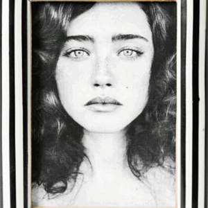 Coco Photo Frame Large 5 x 7 - Black & White