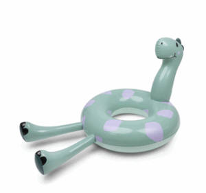 Inflatable Swim Ring - Green Dino 95 cm