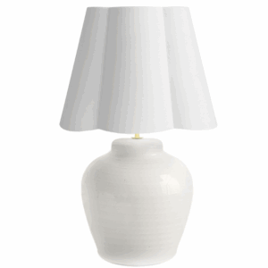 Lakehouse Lamp - Off-white / White Shade