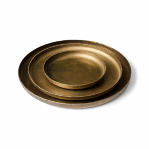 Calvin Tray Set - Brass