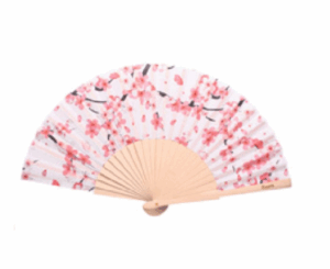 Hand Fan w/ Gift Box - Sakura
