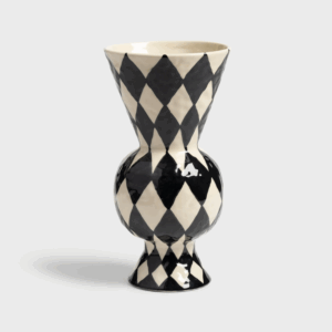 Vase Rhombick - Black