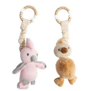 Stroller Toy (2Pack) - Galah & Emu