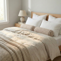 bolster cushion 60cm cinnamon