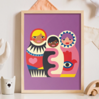 Kids Paint by Numbers - Babushkas