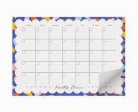 Shapes 'monthly Plan' A4 Notepad