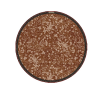 Botanic Amber Round Vinyl Placemat