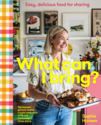 Potluck recipe cookbook cover, What Can I Bring by Hansen