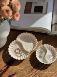 Shell Trinket Dish - Double